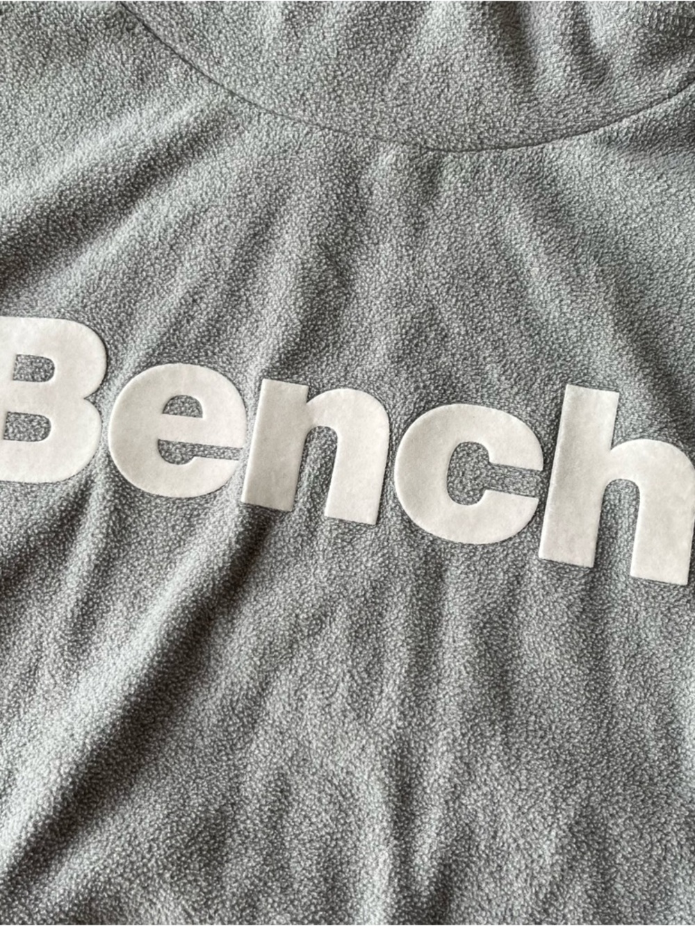 Bench Light Gray Pullover Hoodie Sweatshirt - Picture 2 of 9